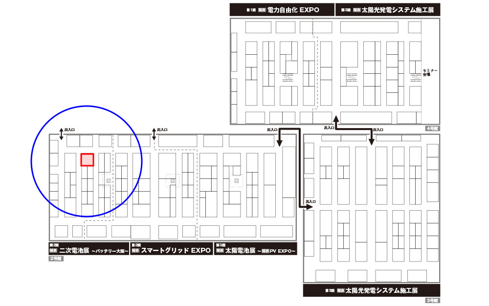 ｺﾏ位置図